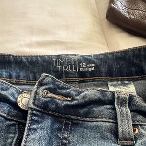 Time and Tru Dark Blue Denim Jeans